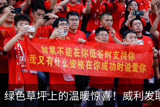 绿色草坪上的温暖惊喜！威利发助力齐鲁超赛烟台主场活动赠豪礼